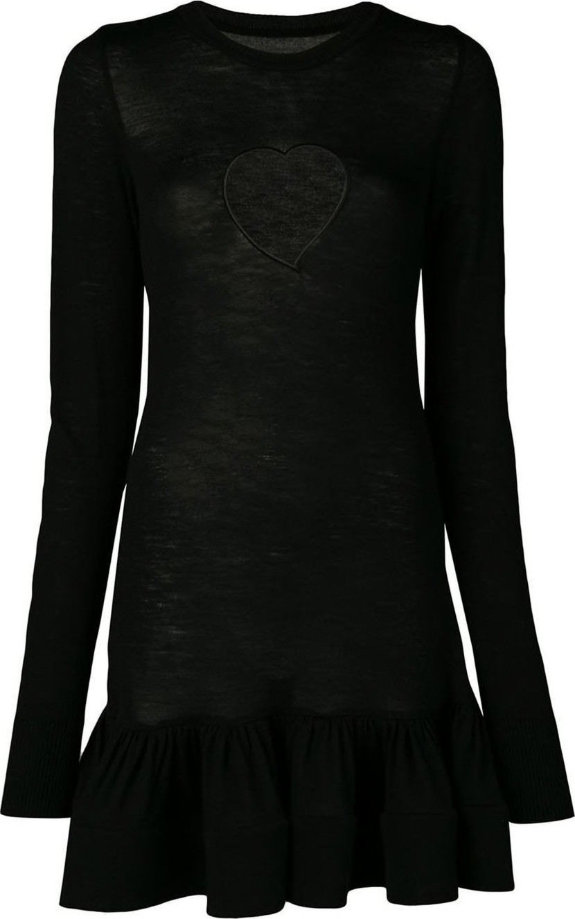 Marques'Almeida heart cut-out dress