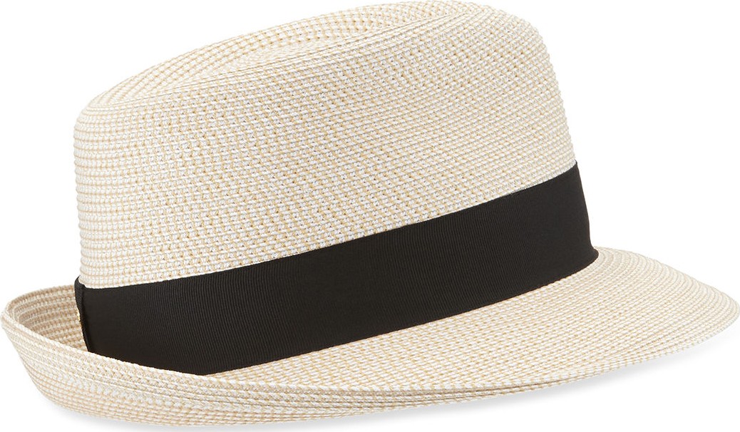 Eric Javits Squishee Classic Woven Fedora Hat