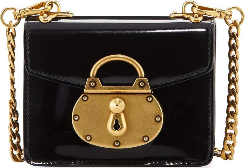 Prada Micro Spazzolato Lock Bag
