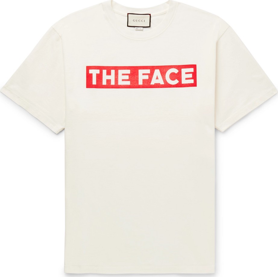 Gucci Oversized Printed Cotton-Jersey T-Shirt