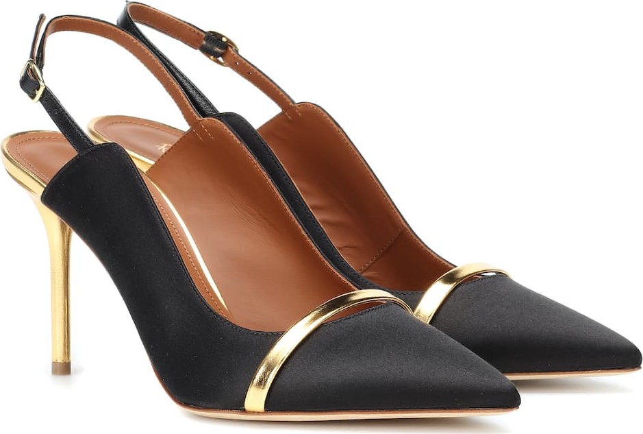 Malone Souliers by Roy Luwolt Marion 85mm satins pumps