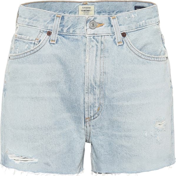 Citizens Of Humanity Kristen high-rise denim shorts
