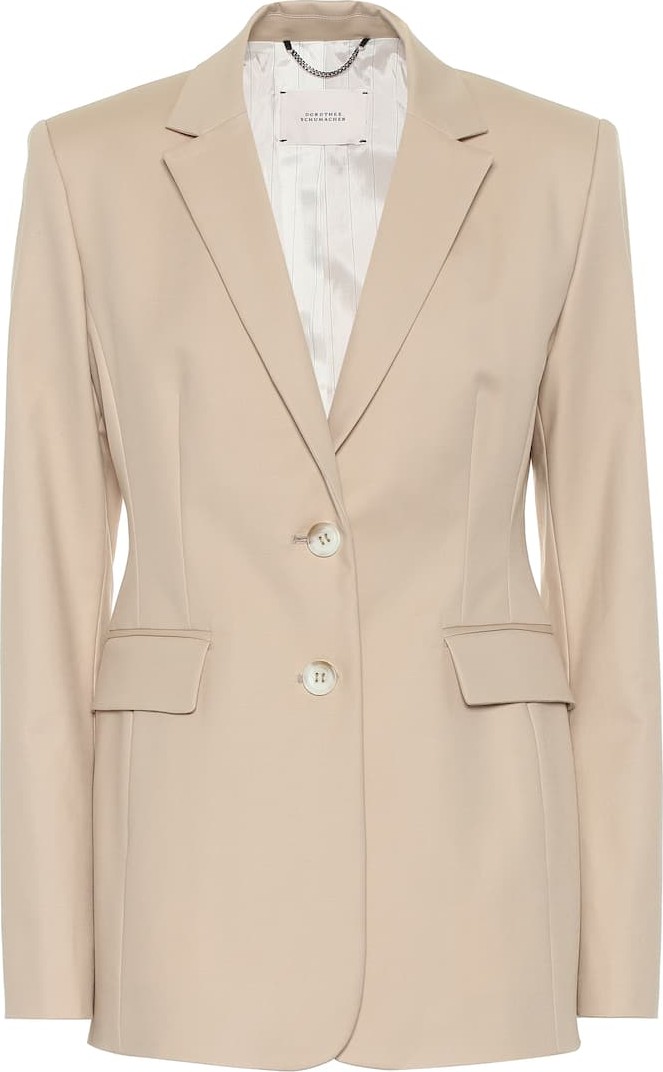 Dorothee Schumacher Bold Silhouette cotton blazer