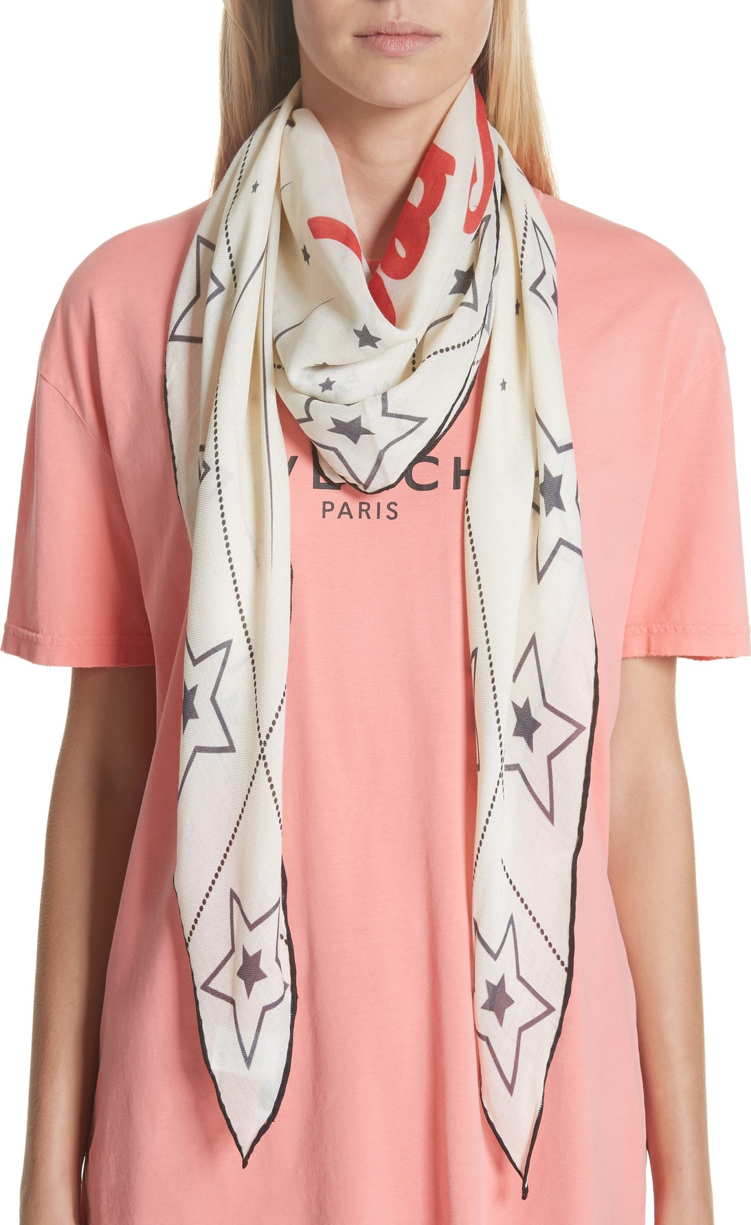 Givenchy Creatures Diamond Scarf