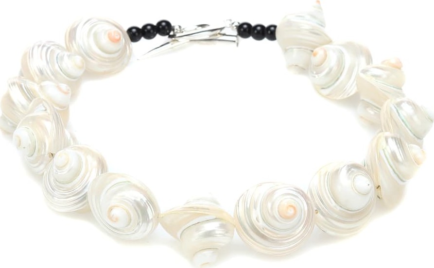 Sophie Buhai Shell Collar with sterling silver detailing