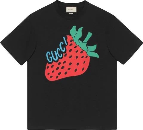 Gucci Strawberry logo t-shirt