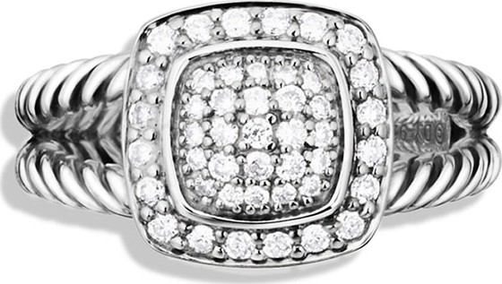 David Yurman Petite Albion Ring with Diamonds