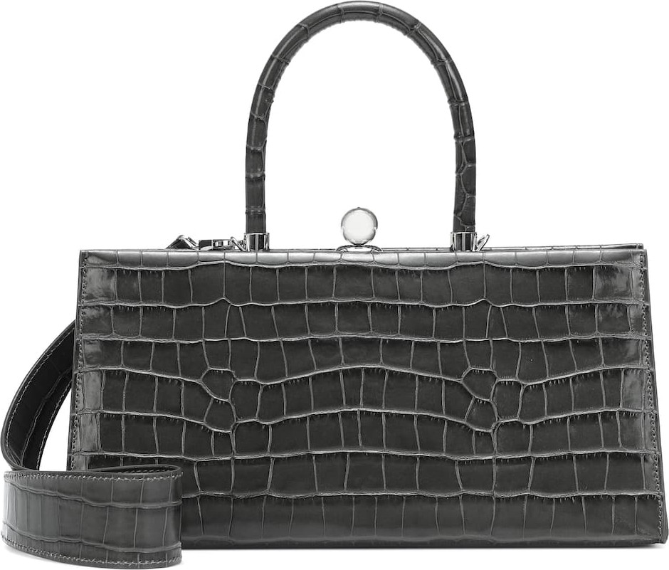 Ratio et Motus Sister croc-effect leather shoulder bag