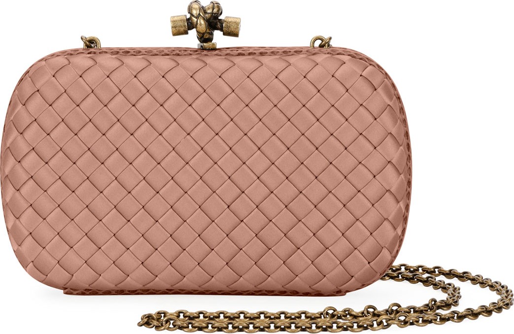 Bottega Veneta Medium Chain Knot Clutch