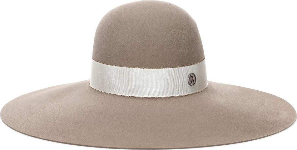 Maison Michel Blanche rabbit felt hat