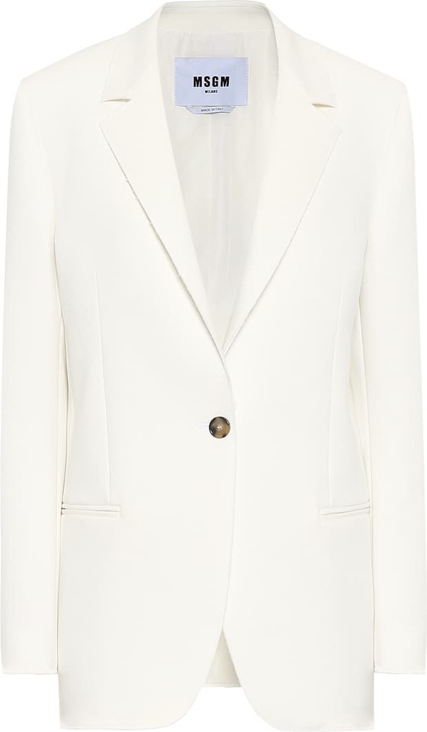 MSGM Stretch-cady blazer