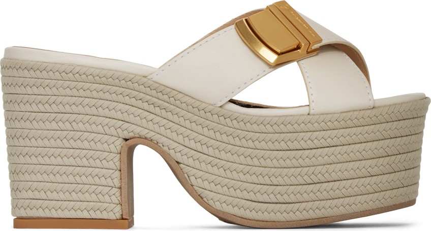 Jacquemus Off-White 'Les Sandales Tatanes' Sandals