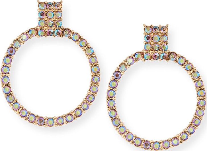 BAUBLEBAR Adalia Stone Hoop Earrings