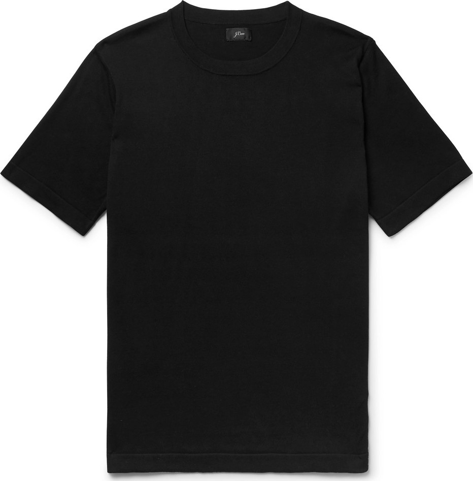 J.Crew Pima Cotton and Silk-Blend T-Shirt