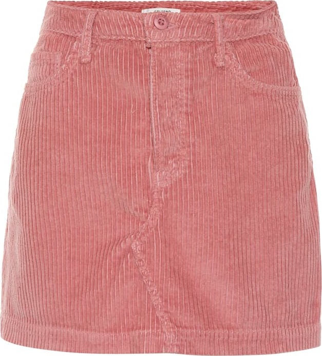 Grlfrnd Zamira corduroy miniskirt