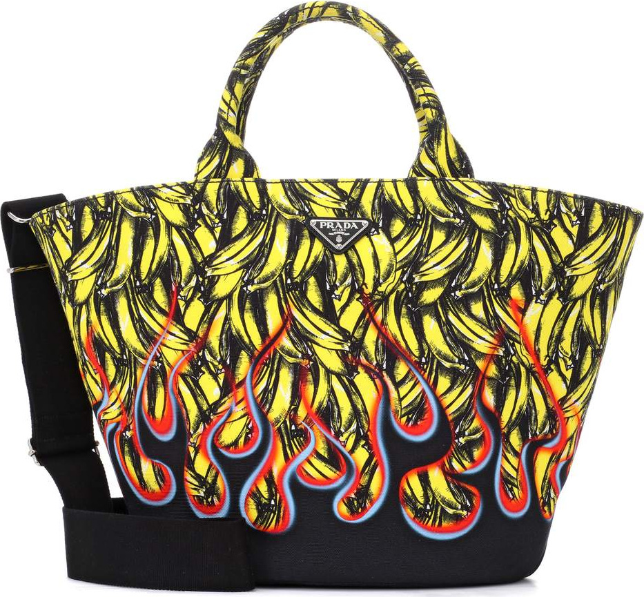 Prada Exclusive to mytheresa – printed canvas tote