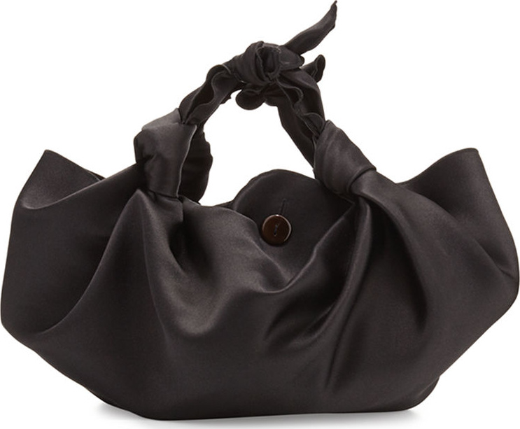 THE ROW The Ascot Small Satin Hobo Bag