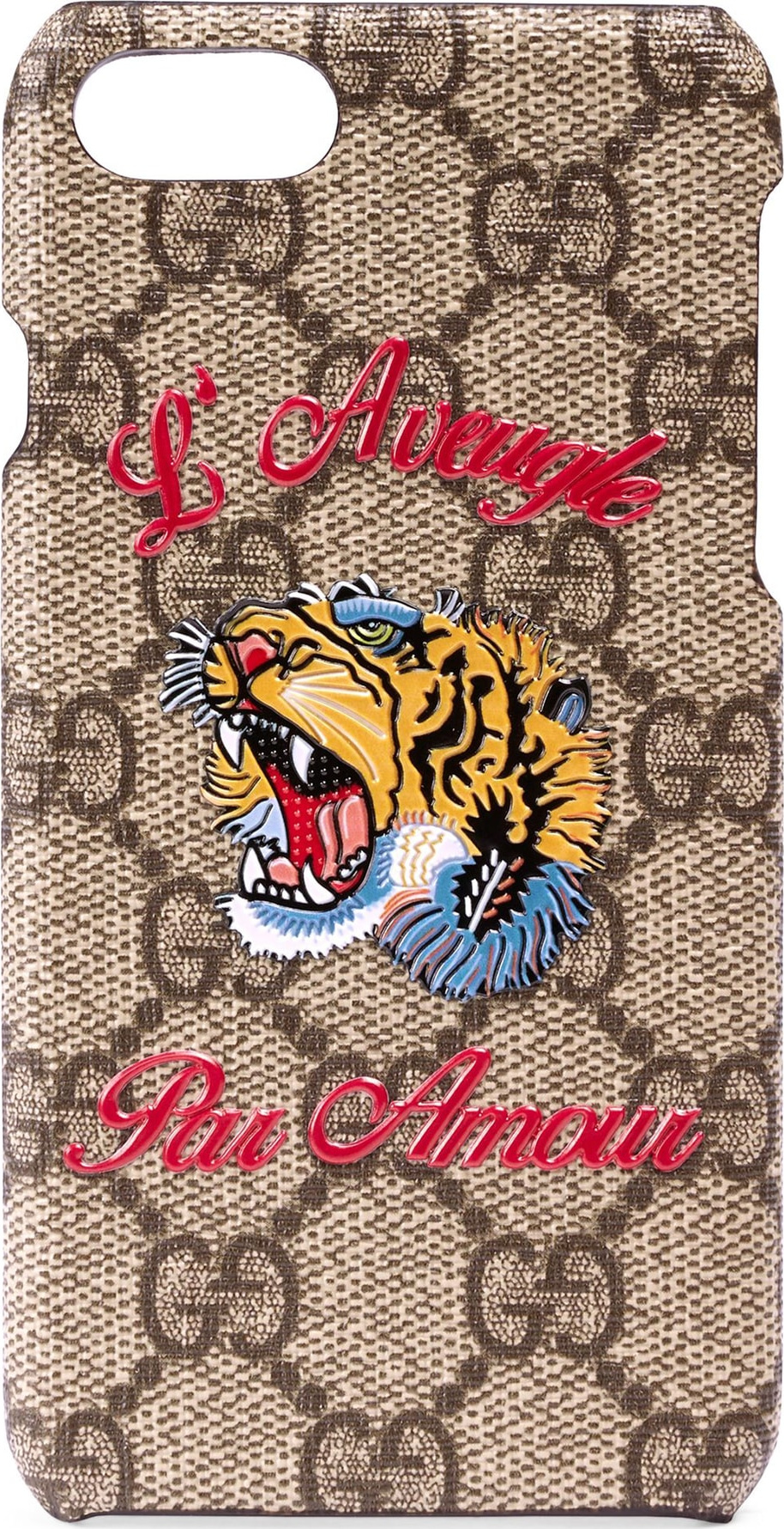 Gucci L'Aveugle Par Amour GG Tiger iPhone 7 Case