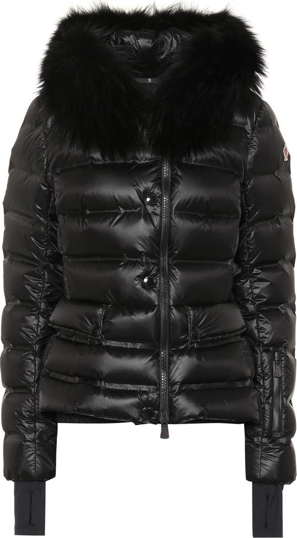 Moncler Armotech fur-trimmed down jacket