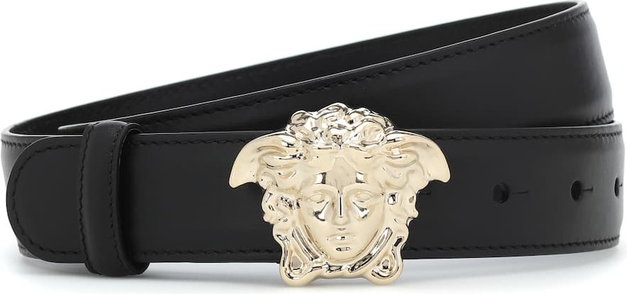Versace Medusa leather belt