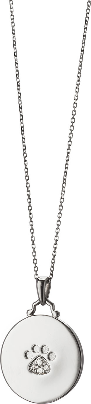 Monica Rich Kosann PAW PRINT CHARM NECKALCE