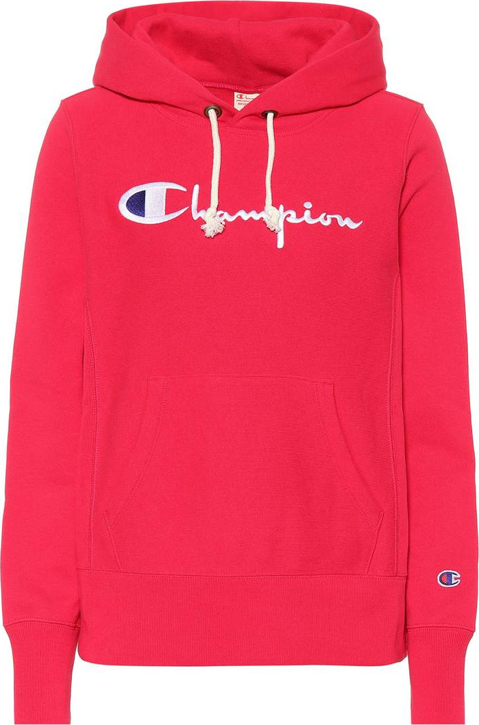 Champion Logo cotton hoodie