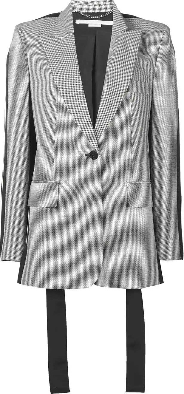 Stella McCartney houndstooth blazer