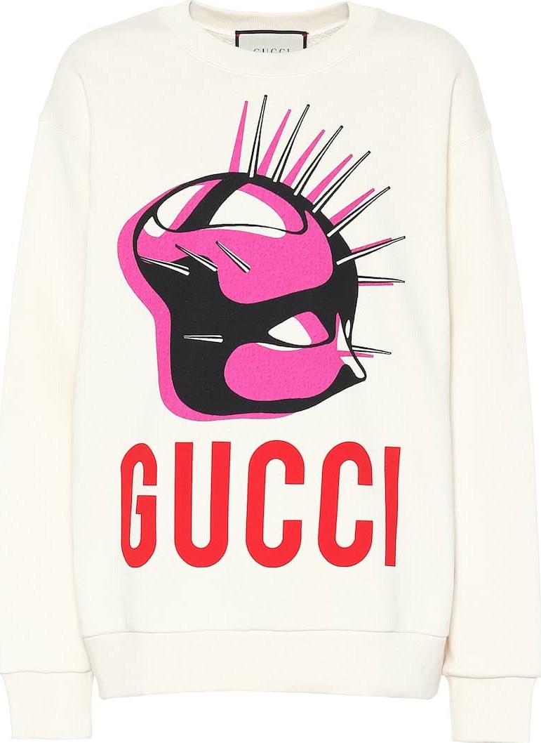 Gucci Gucci Manifesto oversized sweatshirt