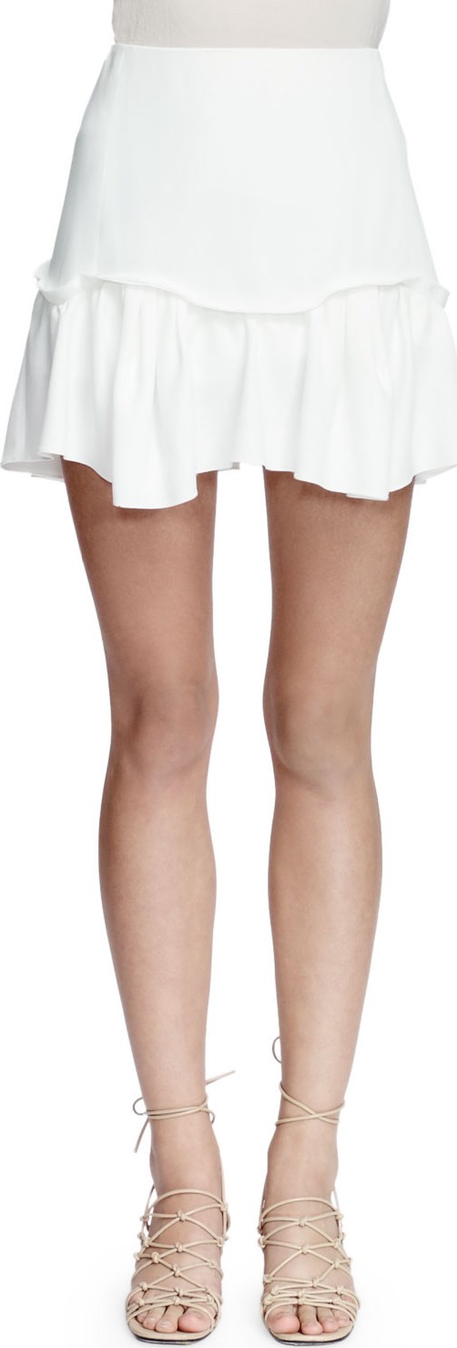 Chloe Easy A-Line Mini Skirt