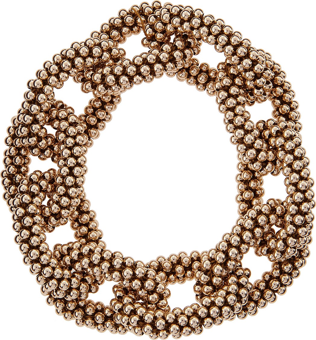 Meredith Frederick Elsa 14k Gold Beaded Link Bracelet