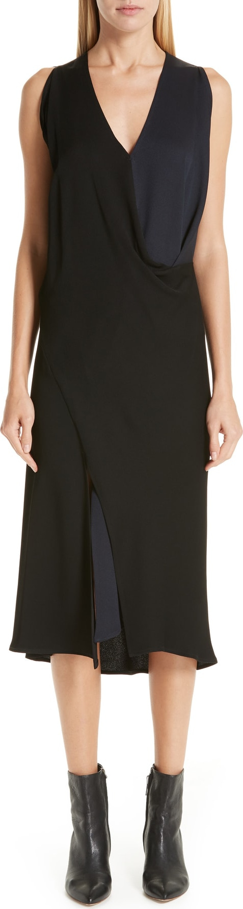 Zero + Maria Cornejo Colorblock Dress