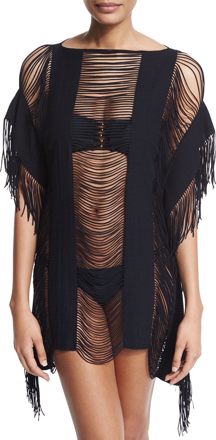 PilyQ Monique Fringe Coverup