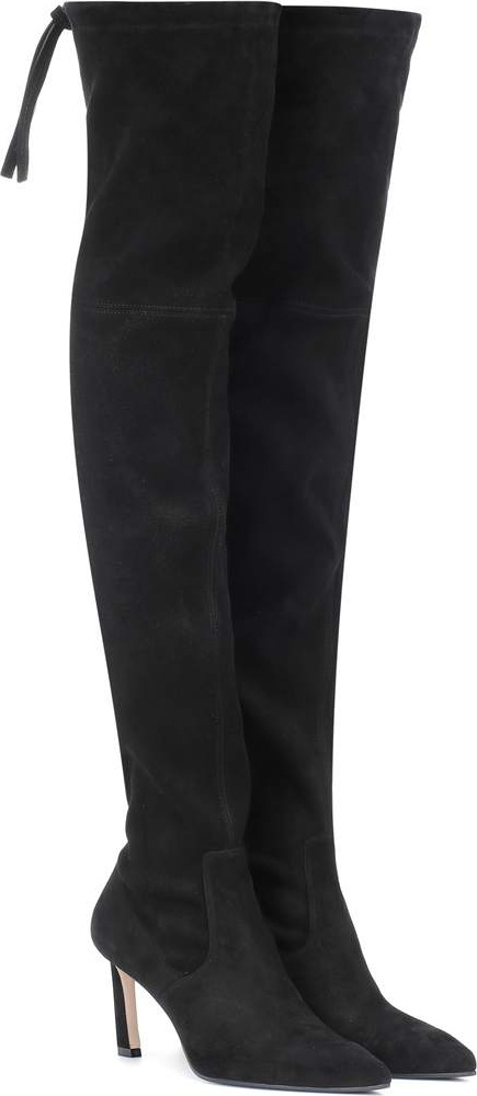 Stuart Weitzman Natalia suede over-the-knee boots