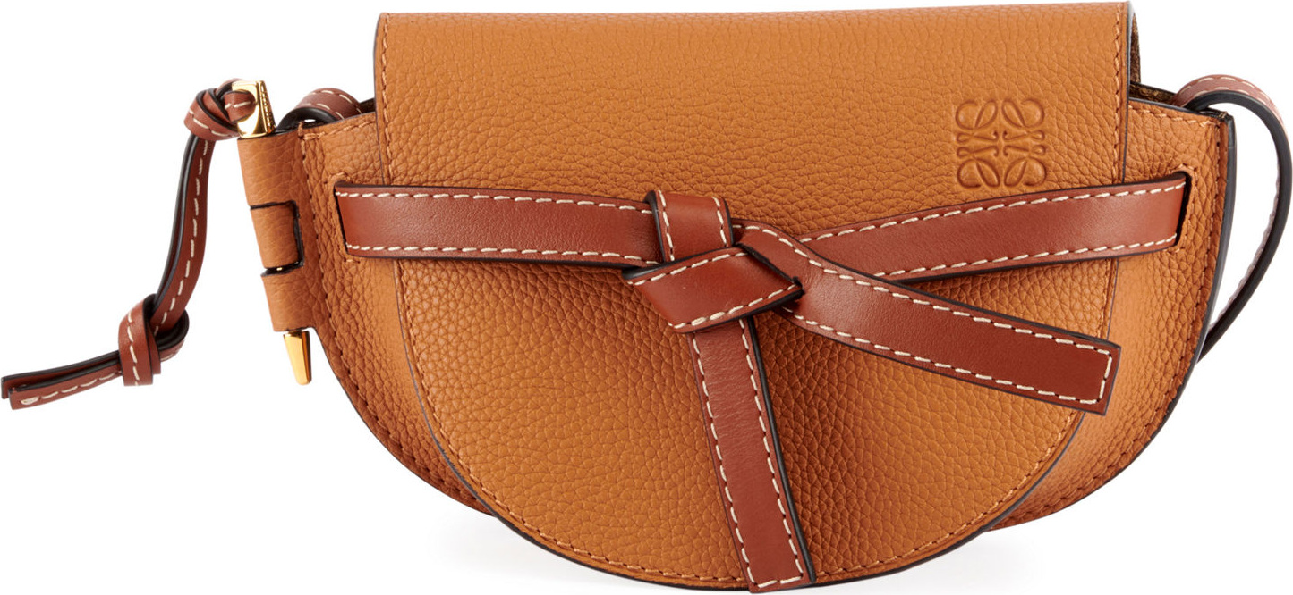 LOEWE Gate Mini Grain Leather Shoulder Bag