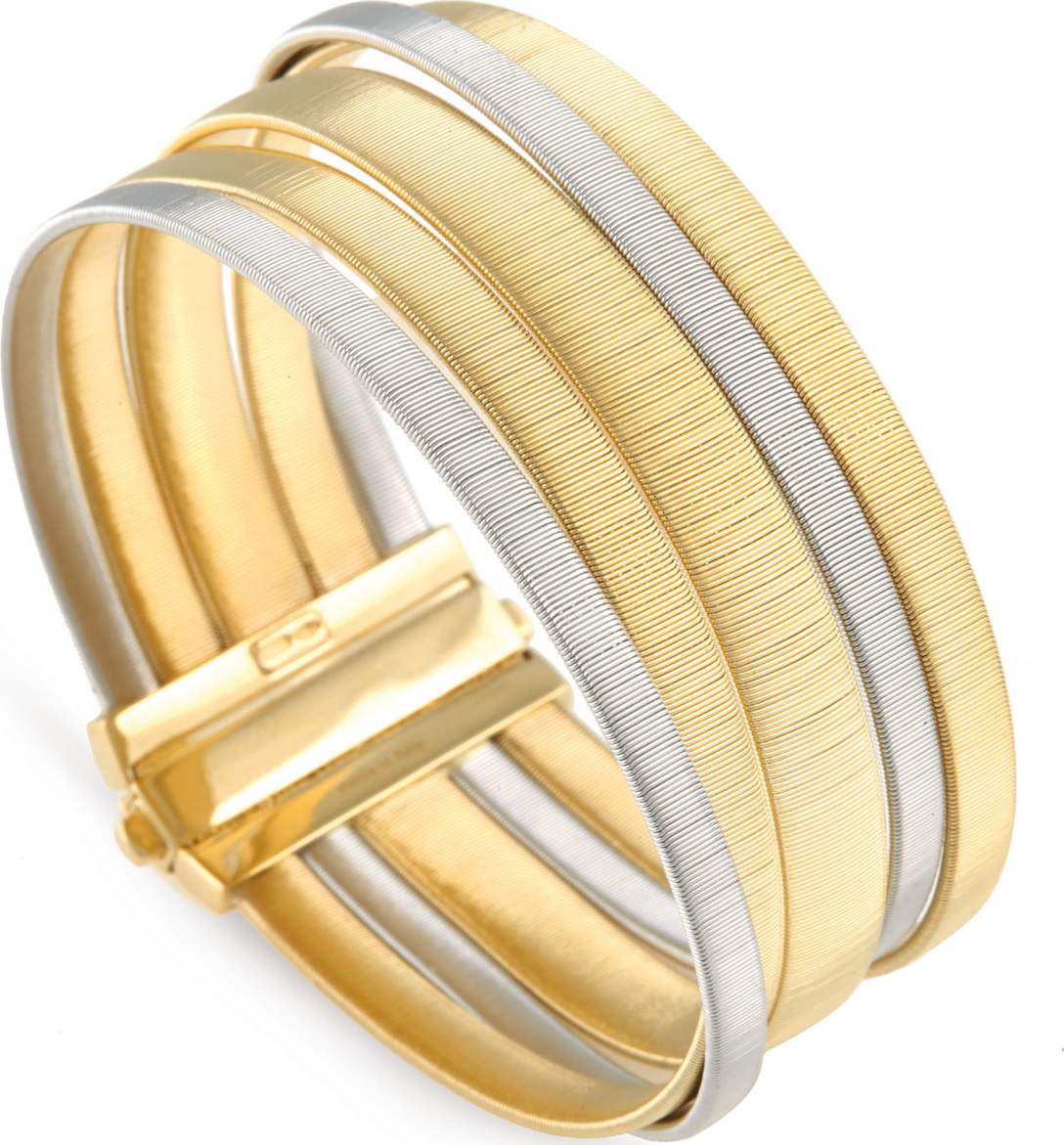 Marco Bicego Masai 18K Yellow & White Gold Five-Strand Bracelet