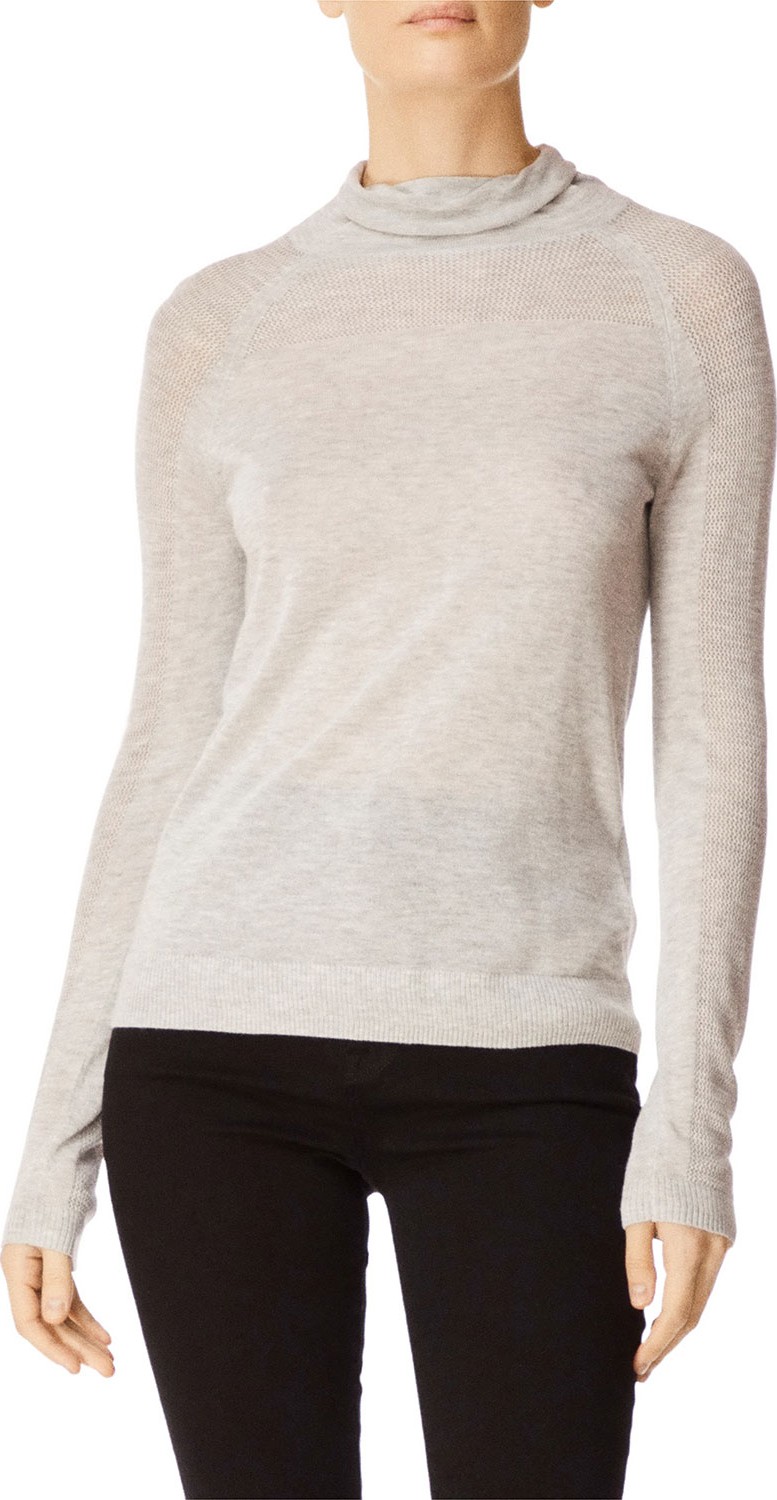 J BRAND Carlyn Mock-Neck Long-Sleeve Sweater
