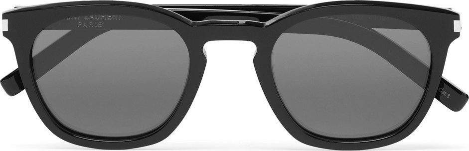 Saint Laurent D-Frame Acetate Sunglasses