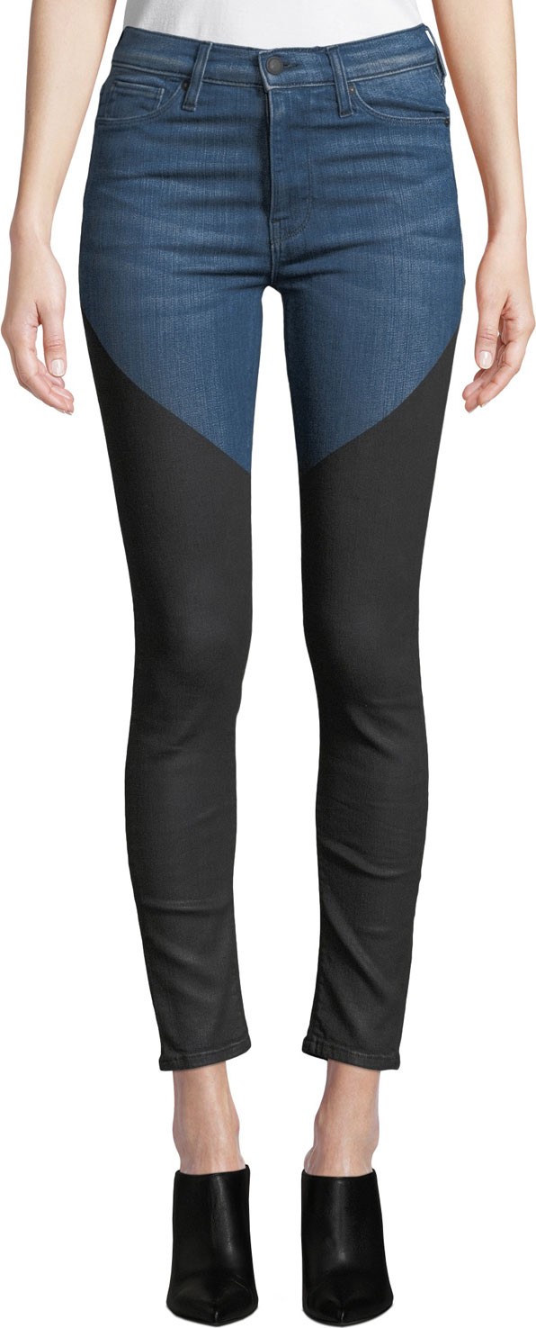 Hudson Barbara High-Rise Super Skinny Ankle Jeans