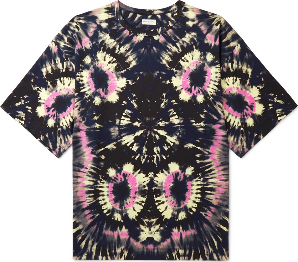 Dries Van Noten Tie-Dyed Cotton-Jersey T-Shirt