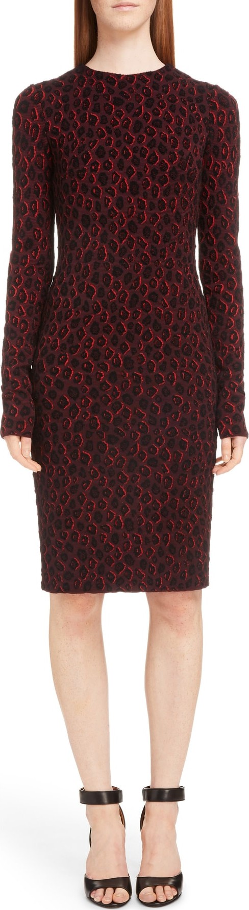 Givenchy Leopard Jacquard Dress