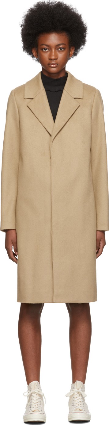 A.P.C. Beige Ariane Coat