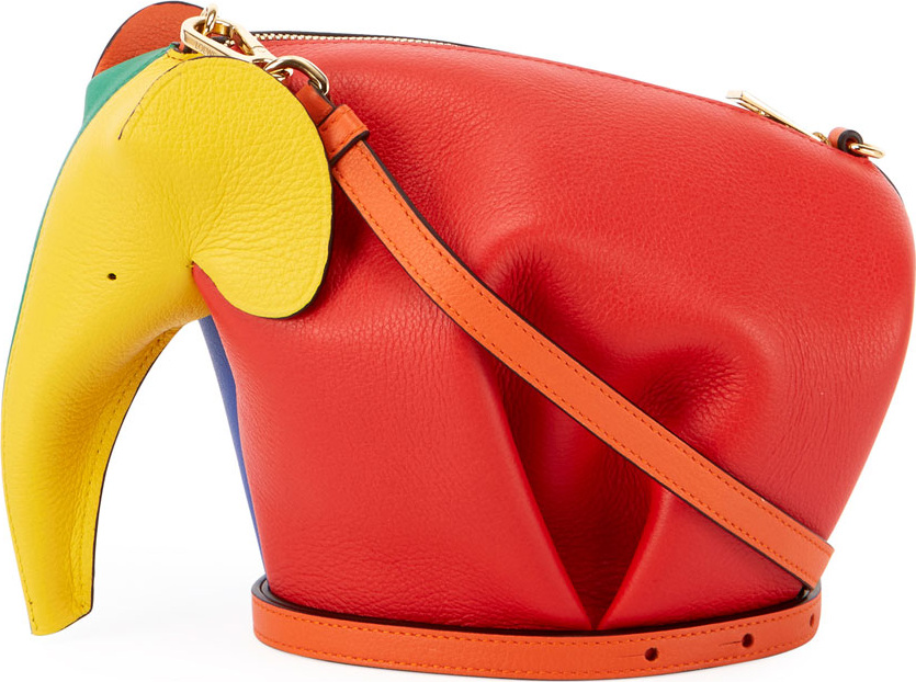 LOEWE Elephant Colorblock Mini Bag