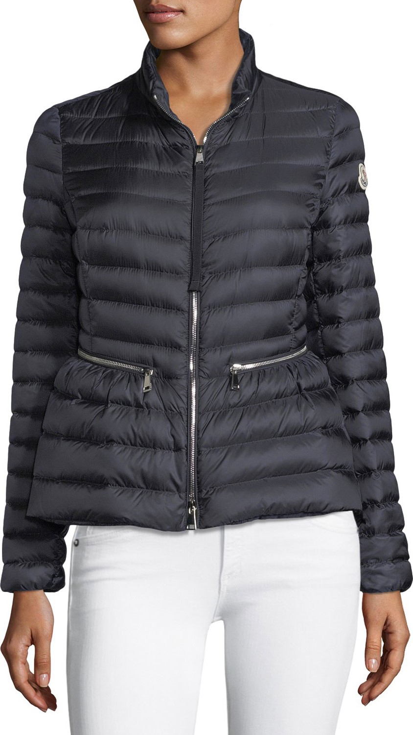Moncler Agate Short Quilted Puffer Jacket