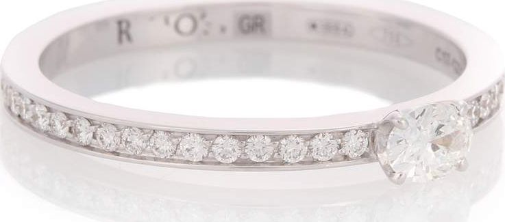 REPOSSI Harvest white gold and diamond ring