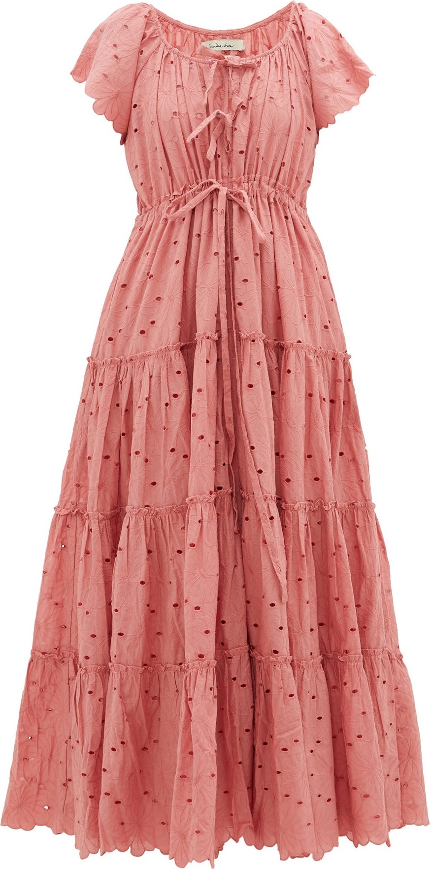 Innika Choo Broderie-anglaise cotton dress