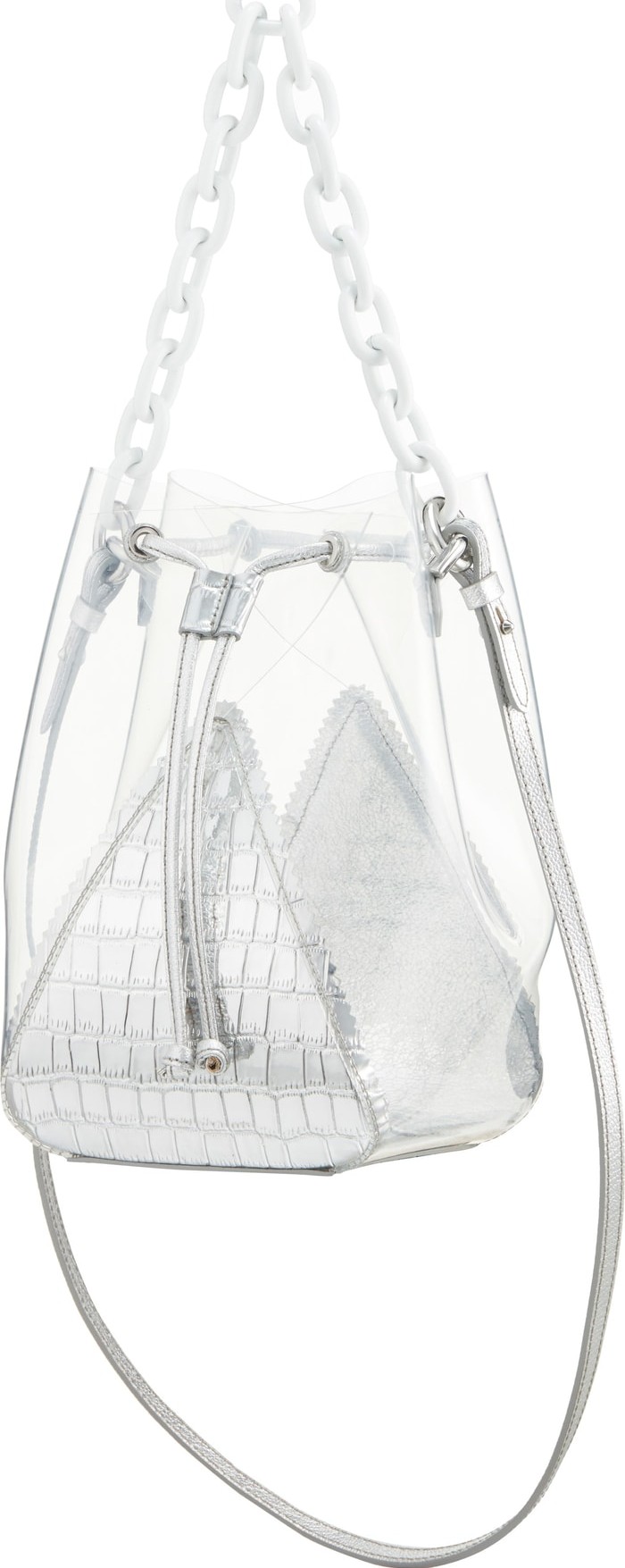The Volon Mani Transparent Shoulder Bag