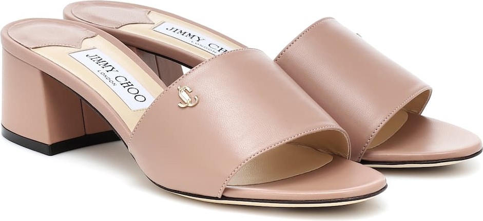 Jimmy Choo Minea 45 leather sandals