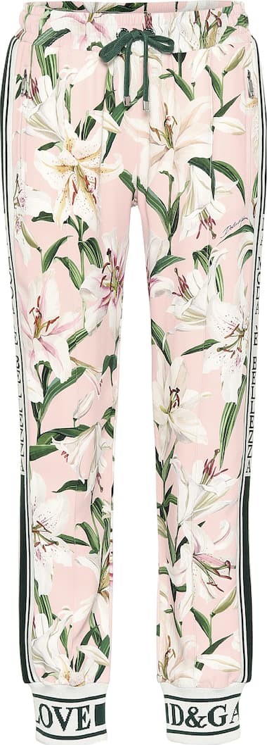 Dolce & Gabbana Floral trackpants