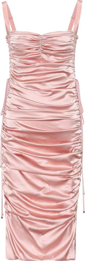 Dolce & Gabbana Stretch-silk midi dress