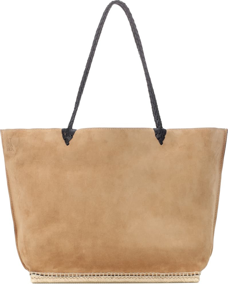 Altuzarra Espadrille suede tote